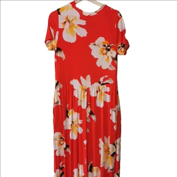 NWOT White Birch Floral Maxi Dress. EUC. Never worn. - Picture 7 of 9
